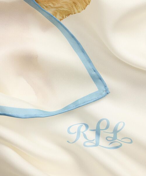 LAUREN RALPH LAUREN / ローレン ラルフ ローレン バンダナ・スカーフ | ゴールデン レトリバー シルク スクエア スカーフ | 詳細2