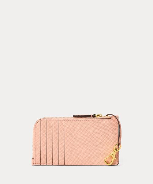 LAUREN RALPH LAUREN / ローレン ラルフ ローレン カードケース・名刺入れ・定期入れ | テクスチャード レザー Lジップ カード ケース | 詳細1