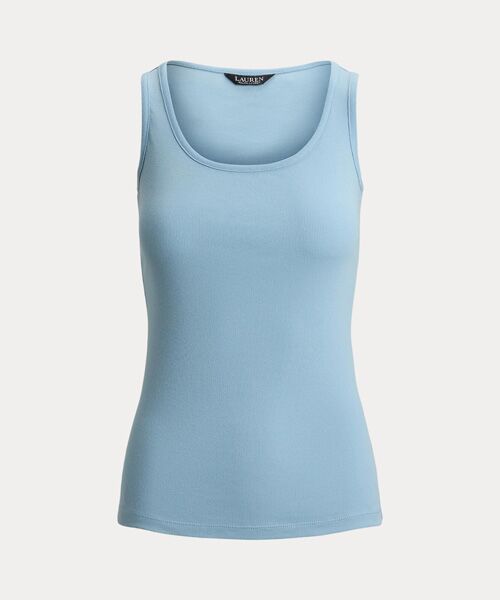 LAUREN RALPH LAUREN / ローレン ラルフ ローレン タンクトップ | ストレッチ コットン タンク トップ | 詳細1