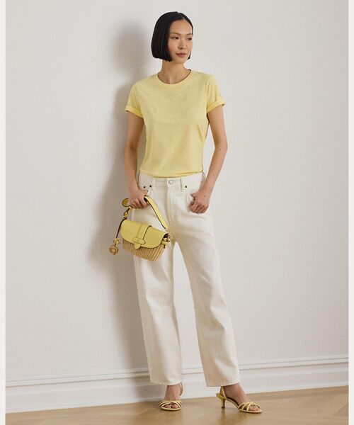 LAUREN RALPH LAUREN / ローレン ラルフ ローレン Tシャツ | エンブロイダリークレスト コットン ジャージー Tシャツ | 詳細2