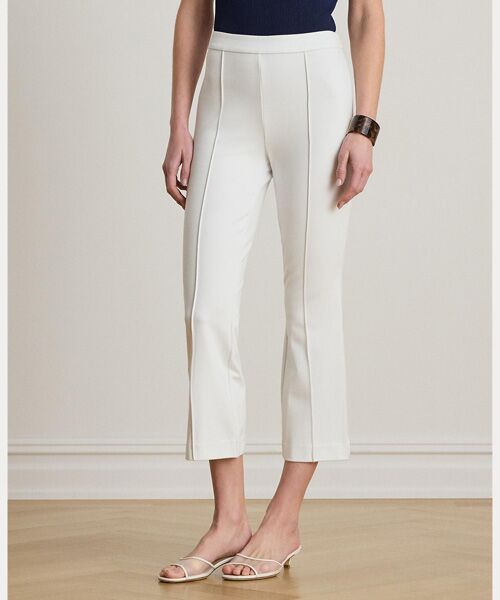 LAUREN RALPH LAUREN / ローレン ラルフ ローレン ショート・ハーフ・半端丈パンツ | ツイル フレア アンクル パンツ | 詳細2