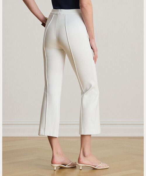 LAUREN RALPH LAUREN / ローレン ラルフ ローレン ショート・ハーフ・半端丈パンツ | ツイル フレア アンクル パンツ | 詳細3