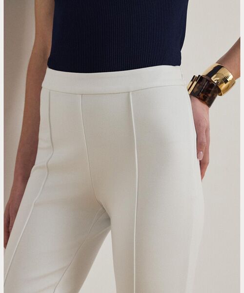 LAUREN RALPH LAUREN / ローレン ラルフ ローレン ショート・ハーフ・半端丈パンツ | ツイル フレア アンクル パンツ | 詳細4