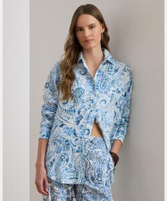 LAUREN RALPH LAUREN / ローレン ラルフ ローレン シャツ・ブラウス | リラックス フィット ペイズリー リネン シャツ