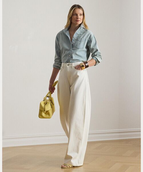 LAUREN RALPH LAUREN / ローレン ラルフ ローレン シャツ・ブラウス | リラックス フィット デニム シャツ | 詳細2