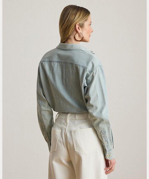 LAUREN RALPH LAUREN / ローレン ラルフ ローレン シャツ・ブラウス | リラックス フィット デニム シャツ | 詳細3