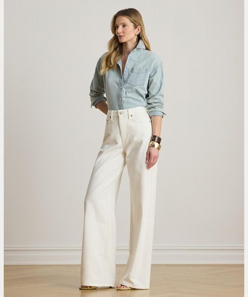 LAUREN RALPH LAUREN / ローレン ラルフ ローレン シャツ・ブラウス | リラックス フィット デニム シャツ | 詳細5