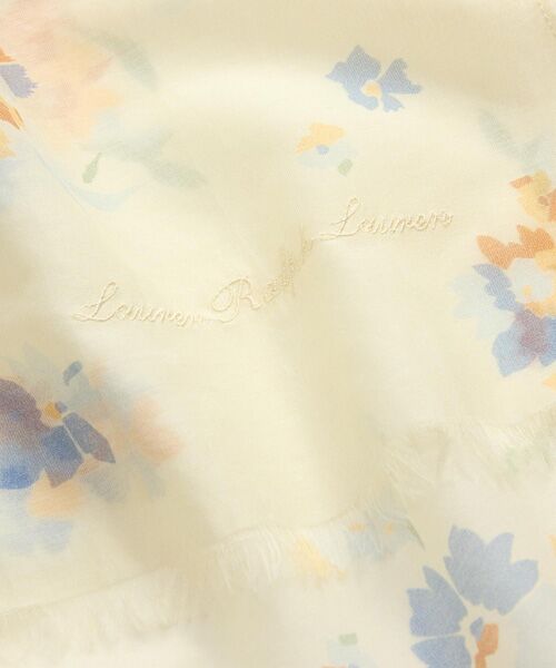 LAUREN RALPH LAUREN / ローレン ラルフ ローレン バンダナ・スカーフ | フローラル クリンクル コットンシルク ラップ スカーフ | 詳細2