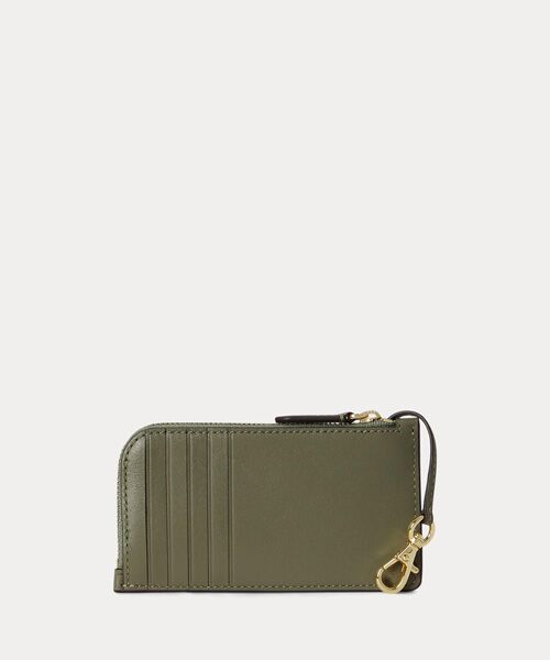 LAUREN RALPH LAUREN / ローレン ラルフ ローレン カードケース・名刺入れ・定期入れ | レザー Lジップ カード ケース | 詳細1