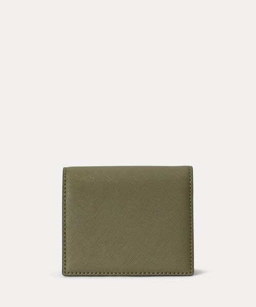 LAUREN RALPH LAUREN / ローレン ラルフ ローレン 財布・コインケース・マネークリップ | クロスハッチ レザー コンパクト ウォレット | 詳細1