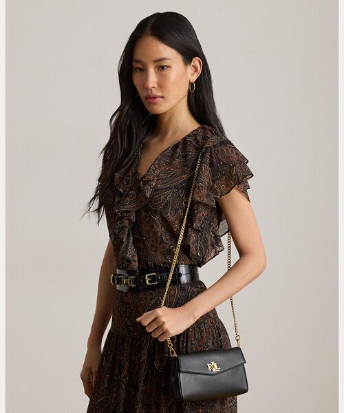 LAUREN RALPH LAUREN / ローレン ラルフ ローレン 財布・コインケース・マネークリップ | ナッパ レザー Tanner クロスボディ ウォレット | 詳細5