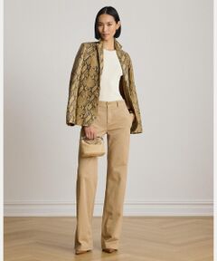 LAUREN RALPH LAUREN / ローレン ラルフ ローレン その他パンツ | コットン ツイル ワイドレッグ パンツ