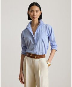 LAUREN RALPH LAUREN / ローレン ラルフ ローレン シャツ・ブラウス | ストライプド コットン ブロードクロス シャツ