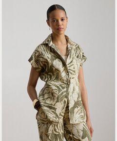 LAUREN RALPH LAUREN / ローレン ラルフ ローレン シャツ・ブラウス | リラックス フィット プリント ショートスリーブ シャツ