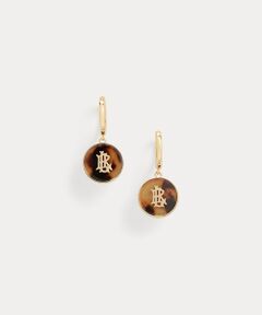 LAUREN RALPH LAUREN / ローレン ラルフ ローレン ピアス・イヤリング | ゴールドプレーテッド トーティシェル ドロップ ピアス