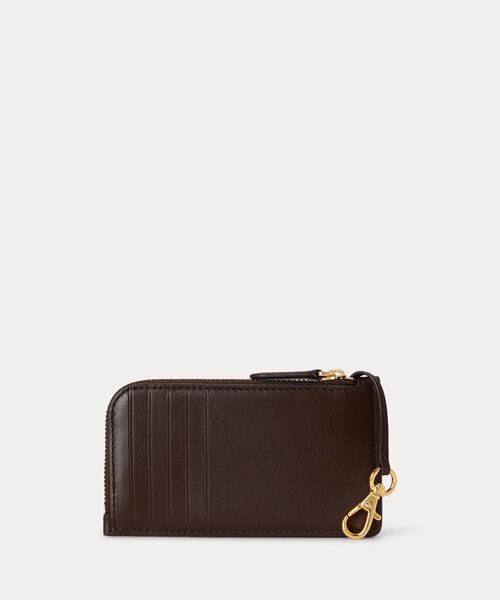 LAUREN RALPH LAUREN / ローレン ラルフ ローレン カードケース・名刺入れ・定期入れ | レザー Lジップ カード ケース | 詳細1