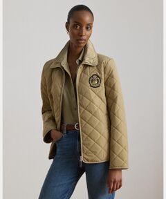 LAUREN RALPH LAUREN / ローレン ラルフ ローレン その他アウター | クレストパッチ ツイルトリム キルテッド ジャケット