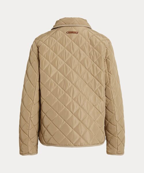 LAUREN RALPH LAUREN / ローレン ラルフ ローレン その他アウター | クレストパッチ ツイルトリム キルテッド ジャケット | 詳細2