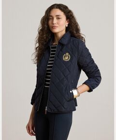 LAUREN RALPH LAUREN / ローレン ラルフ ローレン その他アウター | クレストパッチ ツイルトリム キルテッド ジャケット