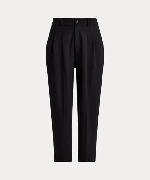 LAUREN RALPH LAUREN / ローレン ラルフ ローレン その他パンツ | プリーテッド ポンチ テーパード アンクル パンツ | 詳細1