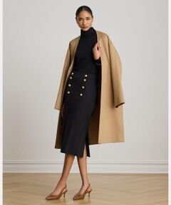 LAUREN RALPH LAUREN / ローレン ラルフ ローレン ミニ・ひざ丈スカート | ストレッチ ポンチ セーラー ペンシル スカート