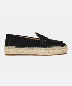 ローレン　ラルフローレン　フラットシューズ　バレエシューズ　現行品　黒　ブラック LAUREN RALPH LAUREN R01H Jayna