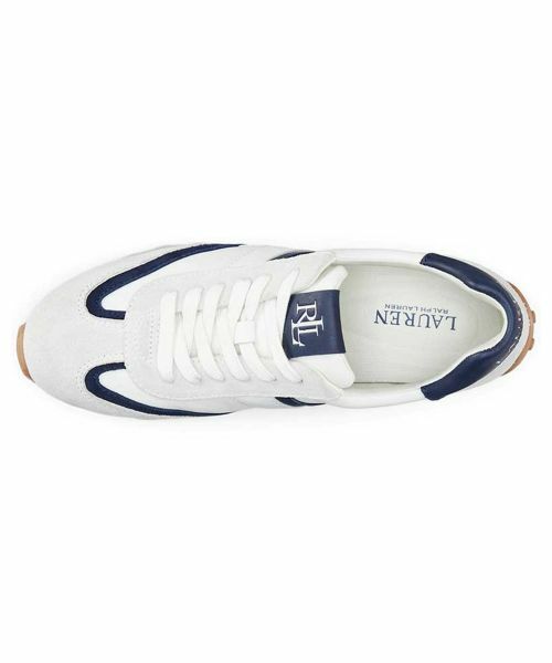 POLO RALPH LAUREN ジャーメインレザースニーカー POLO RALPH LAUREN ラルフローレン スニーカー レザー ブラック