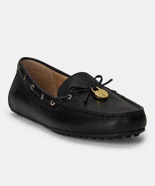 LAUREN RALPH LAUREN SHOES / ローレンラルフローレンシューズ フラットシューズ | ローレン ラルフローレン R09H WYLIE FLATS ブラック フラットシューズ | 詳細1