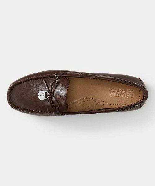 LAUREN RALPH LAUREN SHOES / ローレンラルフローレンシューズ フラットシューズ | ローレン ラルフローレン R09H WYLIE FLATS ダークブラウン フラットシューズ | 詳細2