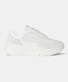 LAUREN RALPH LAUREN SHOES / ローレンラルフローレンシューズ スニーカー | ローレン ラルフローレン R11H FRANKY フランキー ホワイト スニーカー