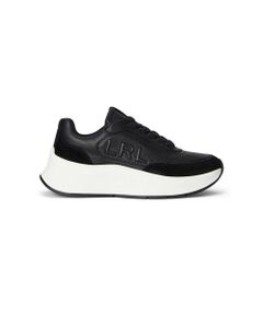 LAUREN RALPH LAUREN SHOES / ローレンラルフローレンシューズ スニーカー | ローレン ラルフローレン R11H FRANKY フランキー ブラック スニーカー