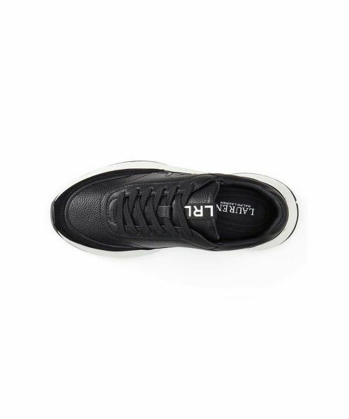 LAUREN RALPH LAUREN SHOES / ローレンラルフローレンシューズ スニーカー | ローレン ラルフローレン R11H FRANKY フランキー ブラック スニーカー | 詳細2