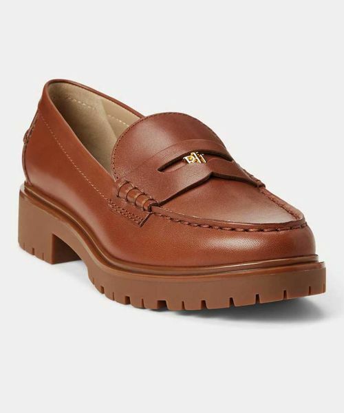 LAUREN RALPH LAUREN SHOES / ローレンラルフローレンシューズ フラットシューズ | ローレン ラルフローレン R12H MARLI FLATS タン カジュアルシューズ | 詳細1