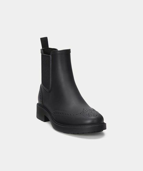 LAUREN RALPH LAUREN SHOES / ローレンラルフローレンシューズ ブーツ（ショート丈） | ローレン ラルフローレン R13H PRESLIE プレスリー ブラック ブーツ | 詳細1