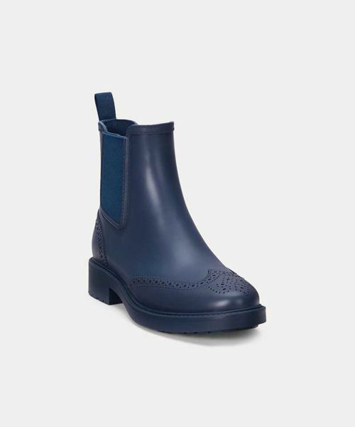 LAUREN RALPH LAUREN SHOES / ローレンラルフローレンシューズ ブーツ（ショート丈） | ローレン ラルフローレン R13H PRESLIE プレスリー ネイビー ブーツ | 詳細1