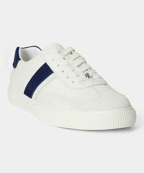 LAUREN RALPH LAUREN SHOES / ローレンラルフローレンシューズ スニーカー | LAUREN RALPH LAUREN R18H BRAYLEE ホワイトネイビー スニーカー | 詳細1
