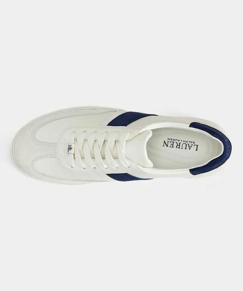 LAUREN RALPH LAUREN SHOES / ローレンラルフローレンシューズ スニーカー | LAUREN RALPH LAUREN R18H BRAYLEE ホワイトネイビー スニーカー | 詳細2