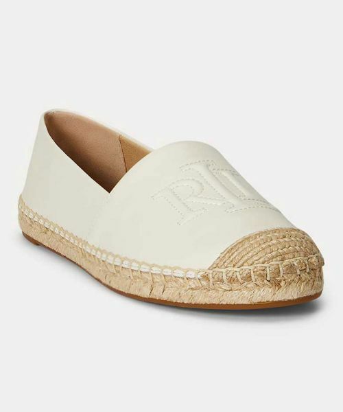 LAUREN RALPH LAUREN SHOES / ローレンラルフローレンシューズ フラットシューズ | LAUREN RALPH LAUREN R19H CAMERYN ホワイト フラットシューズ | 詳細1