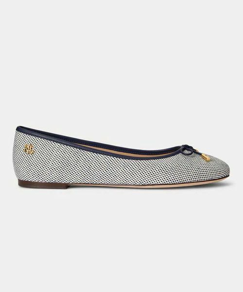 LAUREN RALPH LAUREN SHOES / ローレンラルフローレンシューズ フラットシューズ | LAUREN RALPH LAUREN R21H JAYNA FLATS ネイビー（ネイビー）