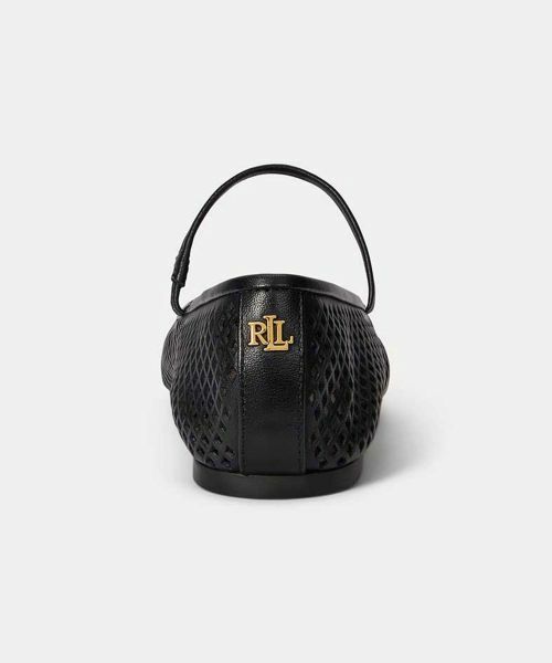 LAUREN RALPH LAUREN SHOES / ローレンラルフローレンシューズ フラットシューズ | LAUREN RALPH LAUREN R22H MARY JANE ブラック フラットシューズ | 詳細3