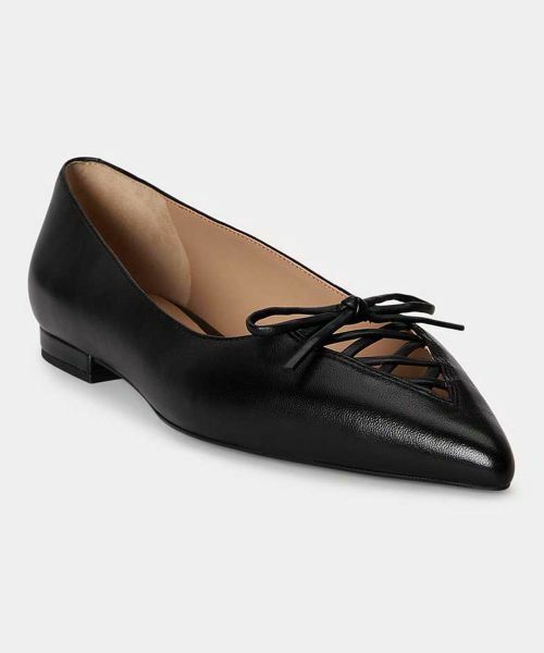 LAUREN RALPH LAUREN SHOES / ローレンラルフローレンシューズ フラットシューズ | LAUREN RALPH LAUREN R23H LONDYN ブラック フラットシューズ | 詳細1
