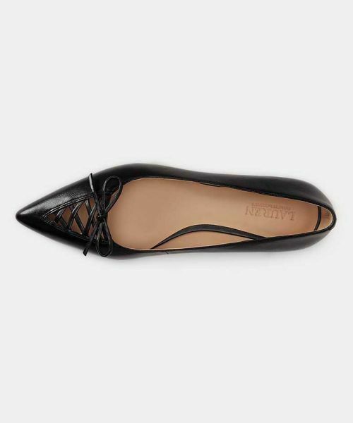 LAUREN RALPH LAUREN SHOES / ローレンラルフローレンシューズ フラットシューズ | LAUREN RALPH LAUREN R23H LONDYN ブラック フラットシューズ | 詳細2
