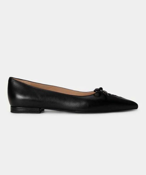 LAUREN RALPH LAUREN SHOES / ローレンラルフローレンシューズ フラットシューズ | LAUREN RALPH LAUREN R23H LONDYN ブラック フラットシューズ（ブラック）