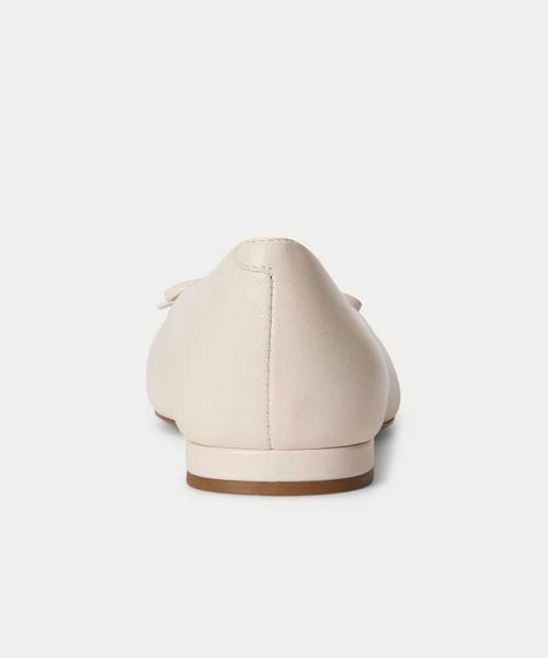 LAUREN RALPH LAUREN SHOES / ローレンラルフローレンシューズ フラットシューズ | LAUREN RALPH LAUREN R23H LONDYN ホワイト フラットシューズ | 詳細3