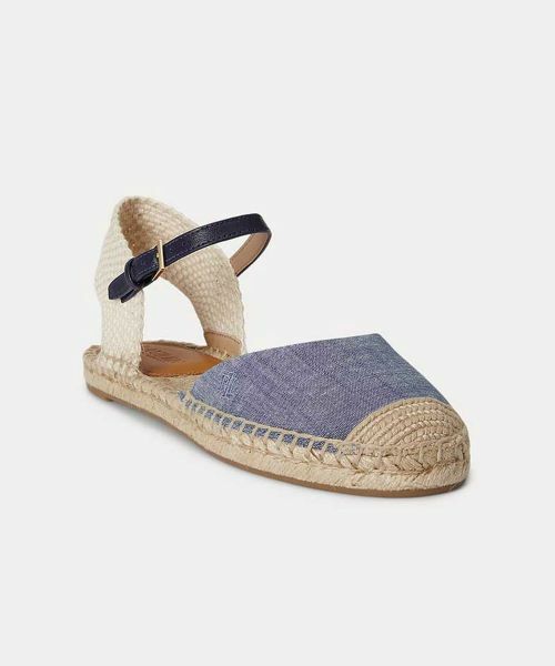 LAUREN RALPH LAUREN SHOES / ローレンラルフローレンシューズ サンダル | LAUREN RALPH LAUREN R20H ROBBY ロビー ブルー サンダル | 詳細1