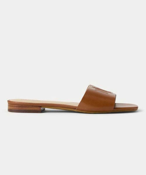 LAUREN RALPH LAUREN SHOES / ローレンラルフローレンシューズ サンダル | LAUREN RALPH LAUREN R25H エバリー サンダル タン サンダル（タン）