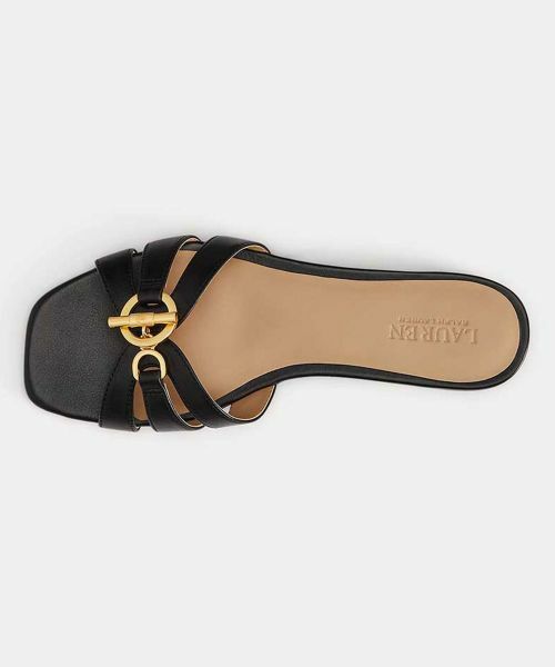 LAUREN RALPH LAUREN SHOES / ローレンラルフローレンシューズ サンダル | LAUREN RALPH LAUREN R26H ブレイク サンダル ブラック サンダル | 詳細2