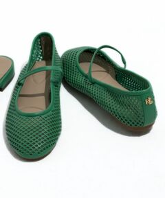 LAUREN RALPH LAUREN SHOES / ローレンラルフローレンシューズ フラットシューズ | LAUREN RALPH LAUREN R22H MARY JANE グリーン フラットシューズ