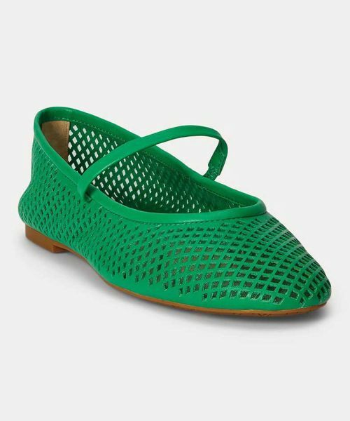 LAUREN RALPH LAUREN SHOES / ローレンラルフローレンシューズ フラットシューズ | LAUREN RALPH LAUREN R22H MARY JANE グリーン フラットシューズ | 詳細2