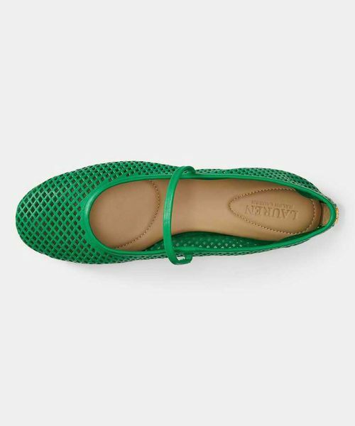 LAUREN RALPH LAUREN SHOES / ローレンラルフローレンシューズ フラットシューズ | LAUREN RALPH LAUREN R22H MARY JANE グリーン フラットシューズ | 詳細3